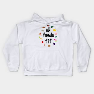 All Foods Fit Eating Disorder Recovery Kids Hoodie